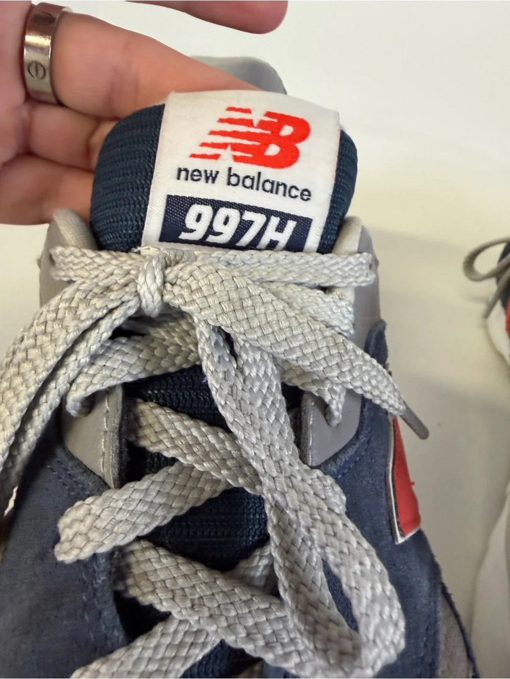 New Balance 997 Navy Grey size 11